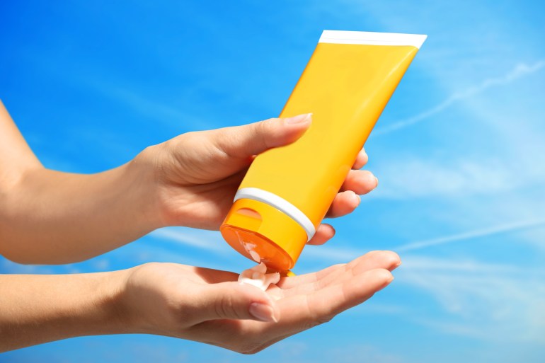 Title 531060736 Category Shutterstock, Shutter Stock, People, Beauty/Fashion File Type JPG Image Size 4819 x 3213 Description Woman's hands with sun protection cream on sky background.  Skin care concept.  Keywords Shutterstock, shutter stock, moisturizer, sunbathing, hand, screen, lotion, body, travel, weather, cosmetic, woman, resort, sky, tan, uv, spf, cream, rays, girl, tube, suntan, close-up, background , person , care , sunscreen , woman , skin care , young , concept , skin , back , protect , bottle , vacation , sun , summer , tanning , wellness , holiday , factor , holiday , burn , apply , relax , sunblock , Outdoors, Dermatology Beach, Cancer, Travel