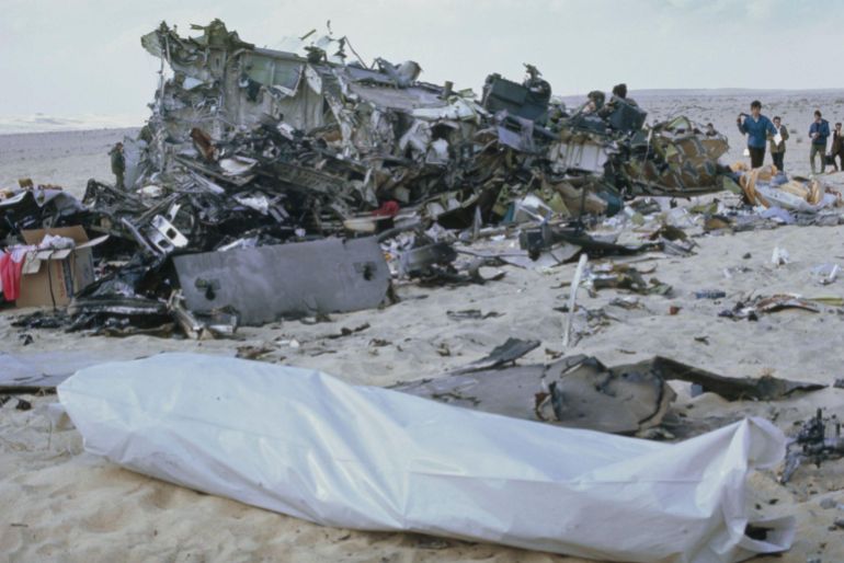 الرحلة 114.. يوم أسقطت إسرائيل طائرة مدنية ليبية في سيناء 38036979_original-1708858685
