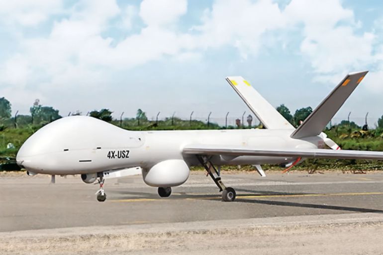 The Hermes 900 drone is now made in Hyderabad, India (Adani Defence and Aerospace)