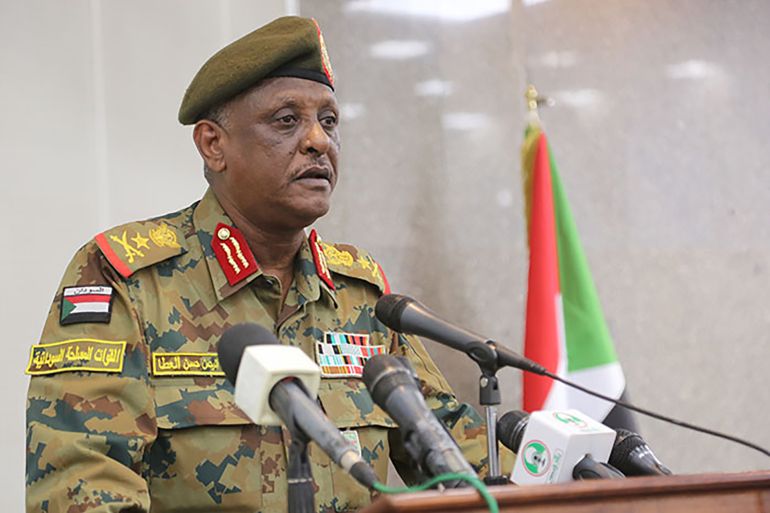 Yasir al-Atta, the assistant commander-in-chief of the Sudan Armed Forces. Jul. 28, 2023. | Photo: Twitter/@SudanTribune_EN