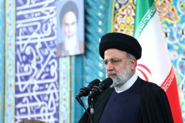 الرئيس الإيراني إبراهيم رئيسي (رويترز)