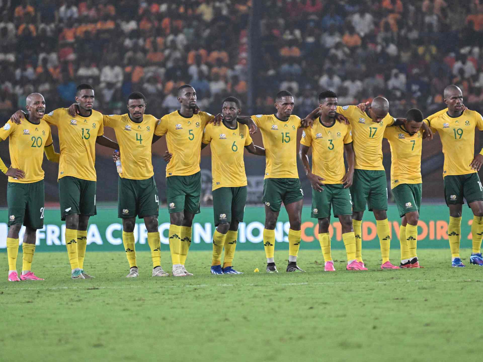 جنوب أفريقيا تهزم الكونغو الديمقراطية وتحصد برونزية كأس أفريقيا