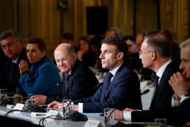 قادة أوروبا اجتمعوا هذا الأسبوع بباريس واتفقوا على دعم أوكرانيا وتعزيز أمن الاتحاد الأوروبي (رويترز)