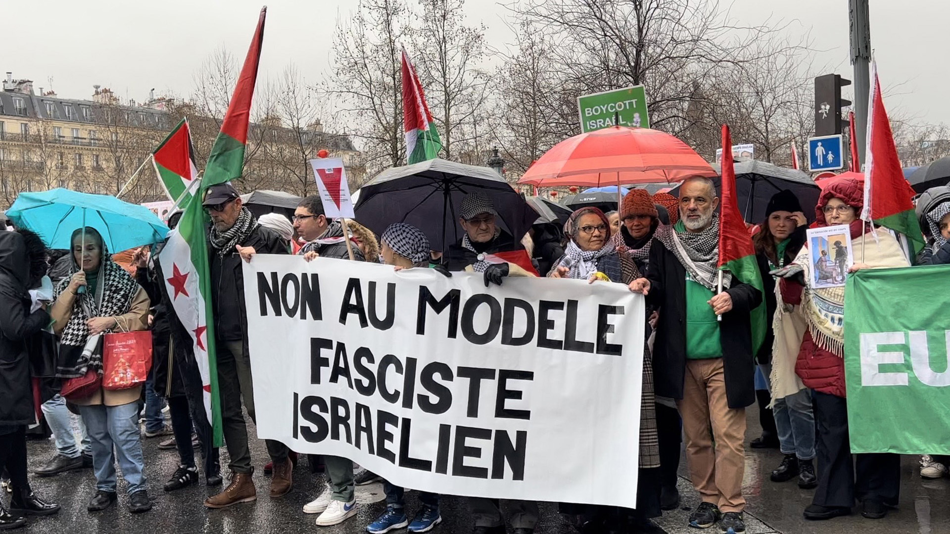 Vidéo : Un mouvement populaire en France soutient la Palestine et s'oppose à l'extrême droite |  politique