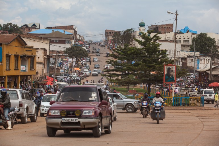 Bukavu,,Democratic,Republic,Of,The,Congo,-,January,2013:,Traffic