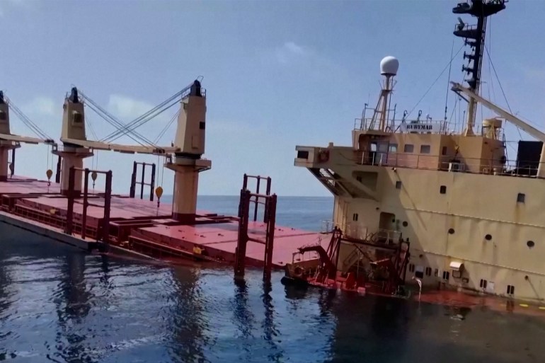 Yemen's internationally recognized government says the Rubymar cargo ship, attacked last month by Houthi militants, has sunk in the southern Red Sea. That would make it the first vessel lost since they began targeting shipping in what they say is solidarity with the Palestinians. Lucy Fielder has more.