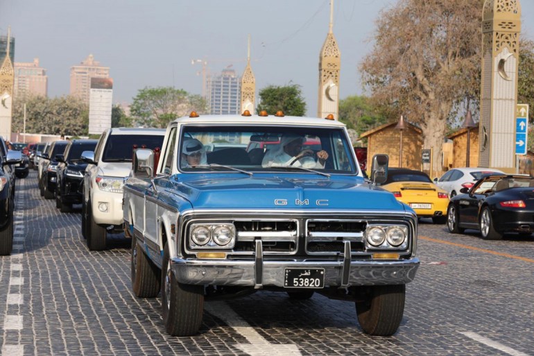 مسيرات-السيارات-الكلاسيكية-في-قطر-عادة-قديمة-تتوارثها-الأجيال....