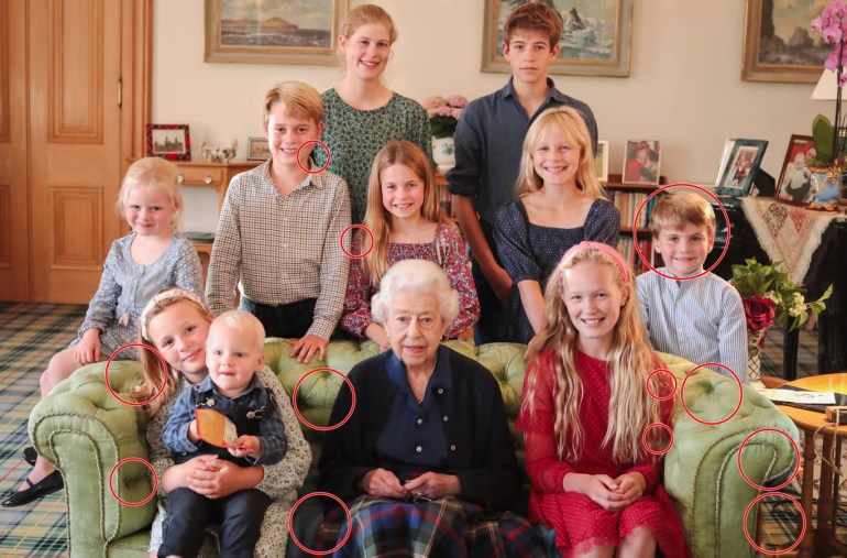 ***داخليه**** British Royal Family marks Late Queen Elizabeth's 97th Birthday ©The Princess of Wales