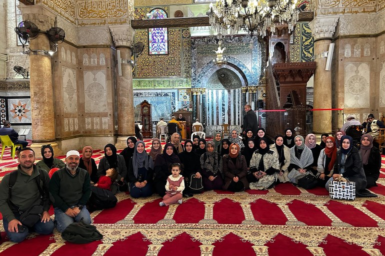 القدس-المسجد الأقصى- أتراك في زيارة المسجد الأقصى - مارس 2024- البوكس نيوز نت