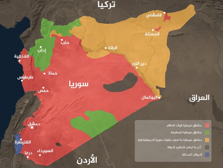 خريطة سوريا 2023 - ملف سورسا
