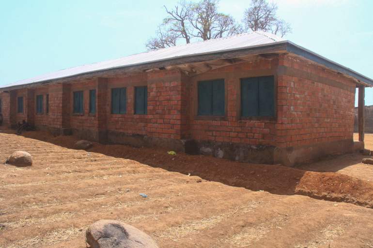 A general view of Kuriga school in Kuririga on March 8, 2024, where more than 250 pupils kidnapped by gunmen. Nigeria's President Bola Ahmed Tinubu on March 8, 2024 sent troops to rescue more than 250 pupils kidnapped by gunmen from a school in the country's northwest in one of the largest mass abductions in three years.The Kaduna state attack was the second mass kidnapping in a week in Africa's most populous state, where heavily armed criminal gangs on motorbikes target victims in villages and schools and along highways in the hunt for ransom payments. Local government officials in Kaduna State confirmed the kidnapping attack on Kuriga school on March 7, 2024, but they have still not given figures as they said they were still working out how many children had been abducted. (Photo by Haidar Umar / AFP)