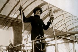 ريموند دو لاروش توفيت في تحطم طائرة كانت تقودها عام 1919 (غيتي)