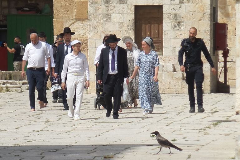 القدس - مئات المستوطنين يقتحمون المسجد الأقصى في ثالث أيام عيد الفصح العبري - خاص بالجزيرة نت ٢٥ أبريل ٢٠٢٤