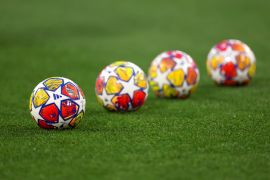 الكرة الرسمية لبطولة دوري أبطال أوروبا (غيتي)