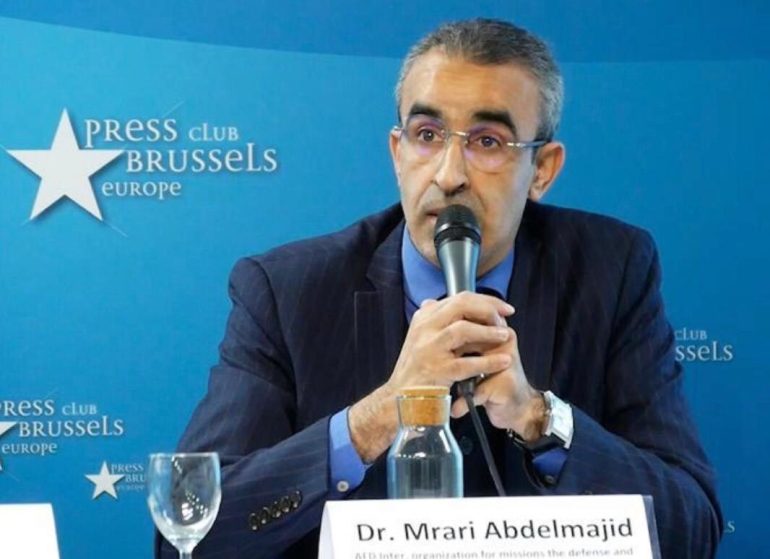 عبد المجيد مراري، خبير في القانون الدولي ومدير قسم الشرق الأوسط وشمال أفريقيا في منظمة "أفدي" الدولية