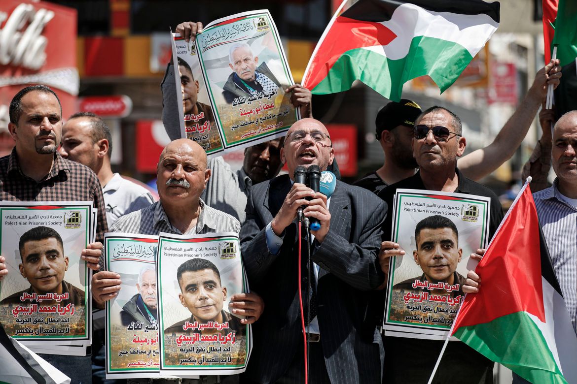 فعالية يوم الاسير الفلسطيني في جنين