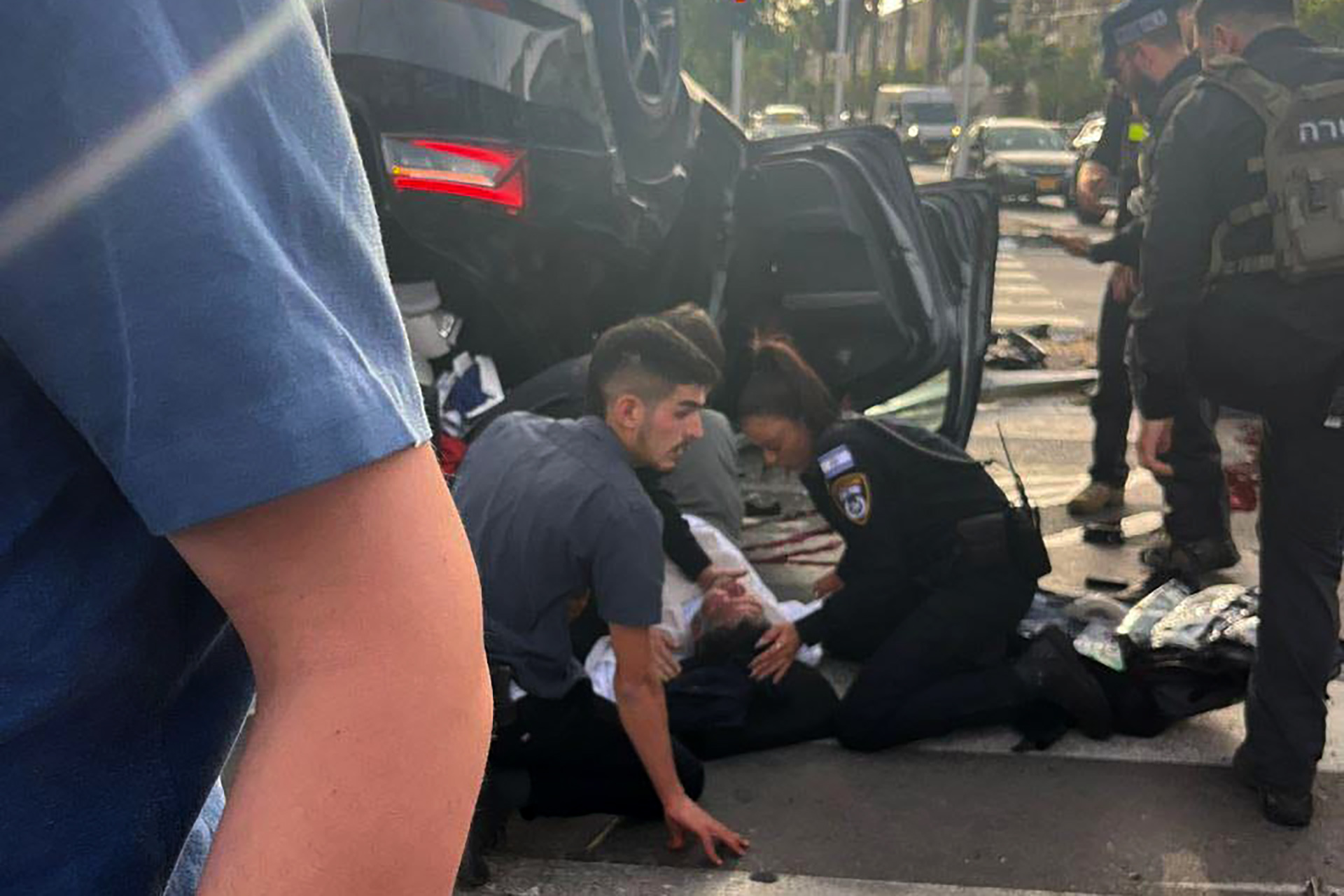 Le ministre israélien de la Sécurité Ben Gvir a été blessé après le renversement de sa voiture  Nouvelles