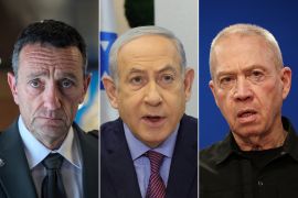 رئيس الوزراء الإسرائيلي نتنياهو (وسط) ووزير دفاعه غالانت (يمين) ورئيس الأركان هاليفي (وكالات)