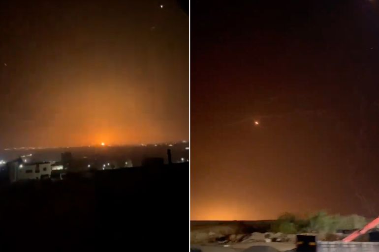 طائرات مسيرة أو صواريخ إيرانية تضرب إسرائيل. وإيران بدأت للتو