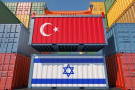 إسرائيل احتلت المرتبة الـ13 لصادرات تركيا عام 2023، وبلغت الصادرات إليها 5.42 مليارات دولار (شترستوك)