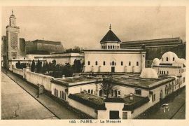 مسجد باريس الكبير في ثلاثينيات القرن الماضي