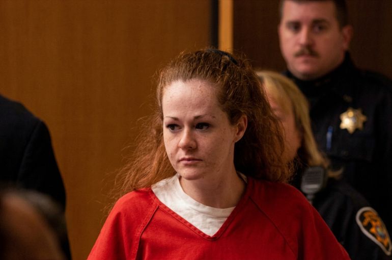A picture taken on December 4, 2007 shows death row inmate Christa Pike entering a Knox County Criminal Court in Knoxville, Tennessee, US., obtained by Reuters on September 30, 2026. J. Miles Cary/ Knoxville News Sentinel/USA TODAY NETWORK via REUTERS NO RESALES. NO ARCHIVES. MANDATORY CREDIT. TPX IMAGES OF THE DAY