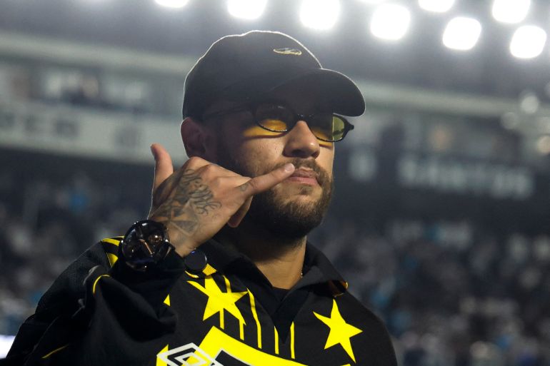 نيمار نجم سانتوس البرازيلي