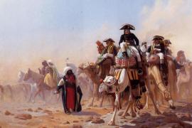 Omran Abdullah - نابليون بونابرت في مصر، رسم سين ليون جيروم، ويكي كومون - علي بونابرت.. هل أسلم الإمبراطور الفرنسي، أم كانت خدعة نابليونية؟