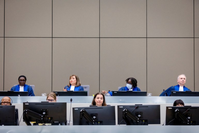 Dominic Ongwen appears before the International Criminal Court (ICC) in The Hague